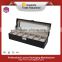silver lock display case watch display box with 18 slots