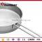 Silver Capsuled Bottom No Oil Fry Pan, Tri-Ply Stainless Steel Non Stick Fry Pan
