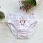 3-pack Custom printed new pattern pure cotton cute baby girl underwear briefs