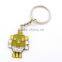 hot sale fashion color enamel customize metal keychain
