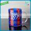 2015 HOT sale coffee glass with handle wholesale drinking glass mug