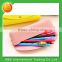 beautiful pu pink pencil case for girl