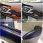 Water-proof pvc self-adhesive auto interior black leather vinyl sticker