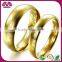 Simple Design Without Stone Pure Gold Wedding Ring