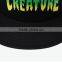 cool custom fluorescent green printing mesh hats