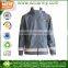 5CM Reflective Stripe Embroidery Logo Stand Collar Durable Rip-stop Windproof 100% Polyester Jacket