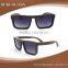 Colored glasses lenses wood polarized sunglasses