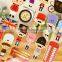 cartoon shape pvc paper stickers for promotional gift/luggage sticker