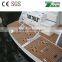 Synthetic marine teak floor for boats/yacht