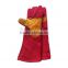 16" A/AB/BC grade leather welding safety gloves