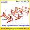 colorful adjustable soccer training speed agility hurdles