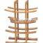 2015 New 12-Bottle Natural Bamboo Wine Rack Colorful Bamboo Wine Holder Display