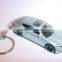 custom design mini car keyring/plastic 3D keyring for kids/making plastic mini car 3D keyring in factory