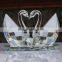 Various crystal wedding Gifts of Crystal Swan Figure in china