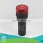 22mm 120V AC/DC Red LED Flashing Buzzer Pilot Panel Indicator Light
