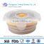 High quality factory supplied folding food grade silicone container/ lunch box
