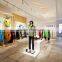New design fashion garment retail wall hung display cabinets