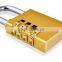 high safely brass coded number and brass door number plates and letters padlock