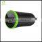 Wholesale Portable single USB With Green LED Light Ultra Compact Phone Car Charger