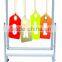 China Excellent Display Equipment of Double Side Advertisement A1 Size Wheeled Poster Stand