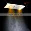 hydro power led shower head 380*700mm big shower faucet stainless steel rainfall waterfall mist bathroom accessoy embed ceiling