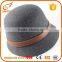 Small order accept cheap felt hat material wool bodies bucket caps