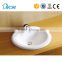 Oval deep ceramic Counter Top Wash Basin with one hole