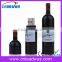 Colorful metal wine bottle usb flash drive 1gb 2gb 4gb 8gb 16gb pendrive
