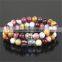 KJL-0096 China Wholesal Hot New Beaded Buddha Bracelet, Yolk Color Natural Stone Bracelet,Prayer Mala Beads Bracelet