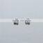 Mix Animal Style 5 Pairs/Set Antique Silver Stud Earrings