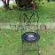 New Design X shape high Clear Wrought Iron Magazine Display Racks