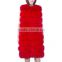 New Winter Coat Women Import Whole Peel Fox Fur Vest High-Grade Fur Coat Fashion Women vest KZ150143
