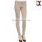 2015 fashionable khaki skinny zipper-cuff cargo pants for womenJXH126