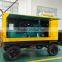moveable and soundproof 100kw trailer diesel generator set with cummins engine 6BTA5.9G2