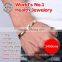 Noproblem P021 Bio Magentic Stainless Steel Beautiful Clat Power Negative Ion Bracelet