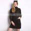 womens dress long sleeve high neck casual dresses loose sweater dress