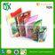 custom printed food packaging side gusset plastic bag with zipper from online shop China