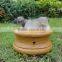 Outdoor resin pug dog statue decoration