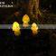 Resin solar powered garden mushroom lights