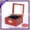 Food grade wooden chocolate box with compartments and lock