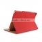 Made in china new product red color slot design 9.7 inch synthetic leather tablet case for ipad air