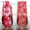 Straight body foldable plastic flower vase- PET