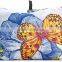 China fancy new style cheap duffle bag luggage flower printing folding travel bags