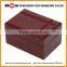 Hot Sale Rectangle Velvet Bangle Bracelet Display Wooden Box Case