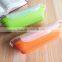 Smart Flap And Lock Folable Silicone Food Storage Lunch Box Container
