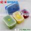4 Pack Fashion Silicone Food Savers Food Storage Container Containers