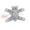 Hot selling plush hippo fridge magnet, plush animal fridge magnet