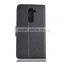 Super good quality leather case cover for LG Optimus L2 II E435 wallet function case