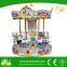 Lonton Horse Carousel Mini Merry Go Round Mini Children Amusement Rides