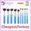 10 pcs soft hair private label makeup brush set tools